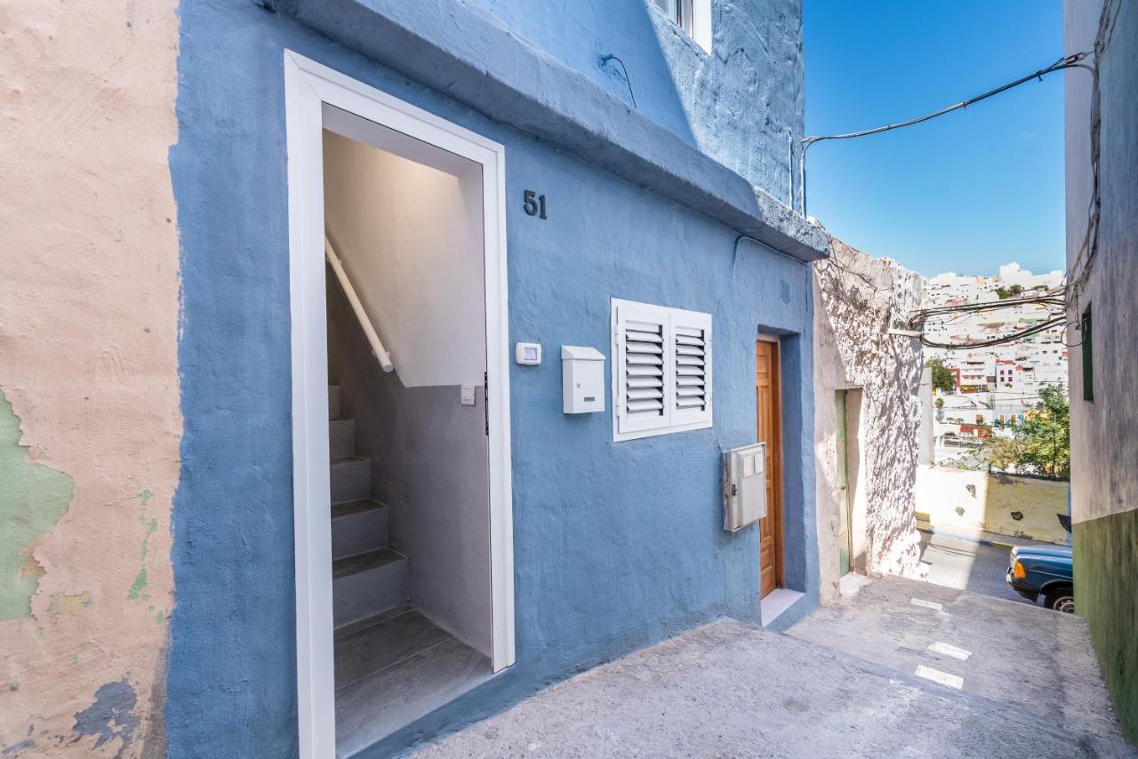Ferienwohnung Duplex Blu Vegueta Las Palmas / Gran Canaria Exterior foto